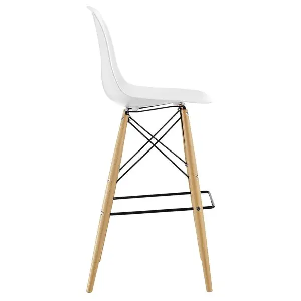 Eames Style ZINZAN DSW Barstool White*