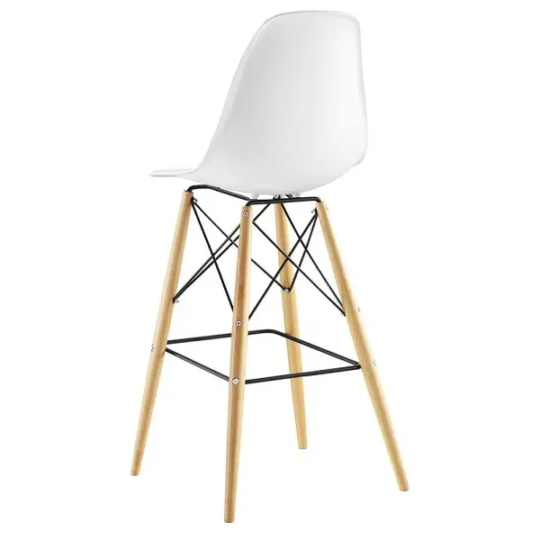 Eames Style ZINZAN DSW Barstool White*